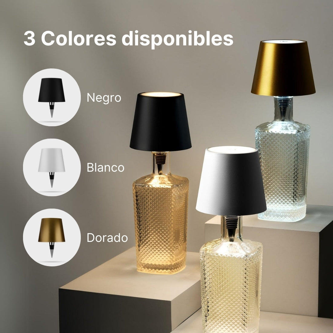 Lumilux® - Convierte Botellas y Jarrones en Hermosas Lámparas