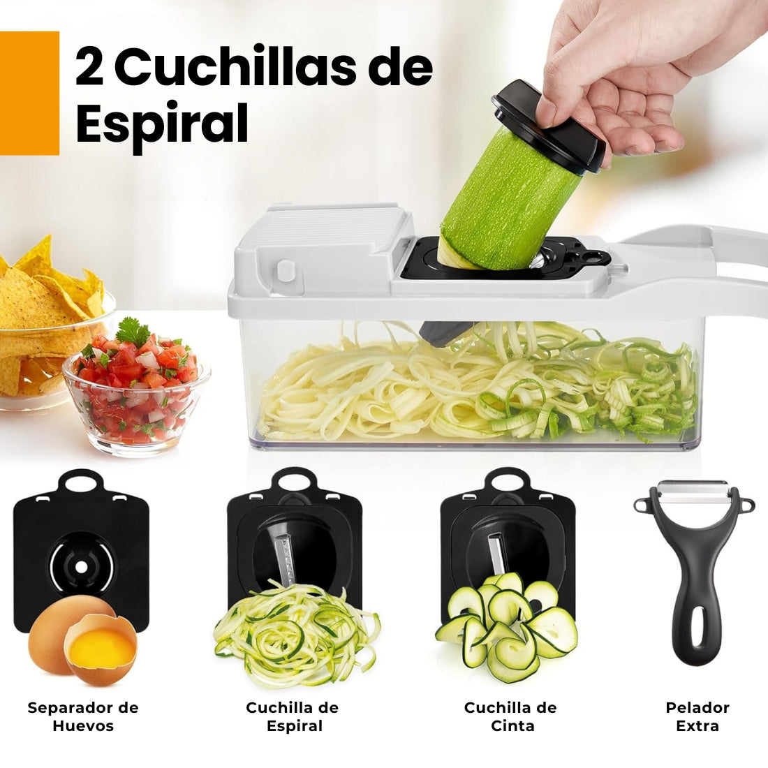 Cortador de Vegetales - Multifuncional 26 en 1