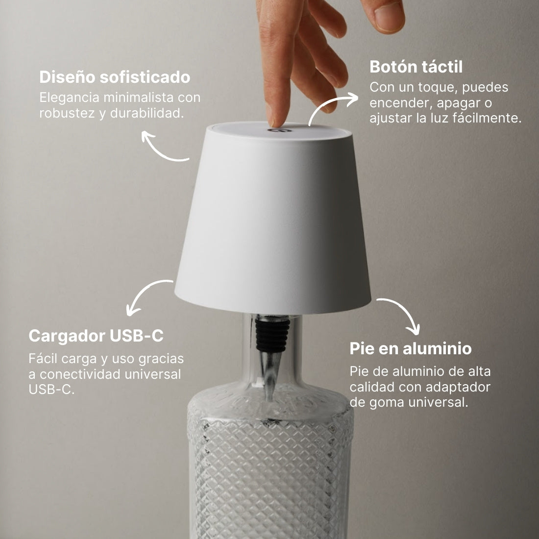 Lumilux® - Convierte Botellas y Jarrones en Hermosas Lámparas