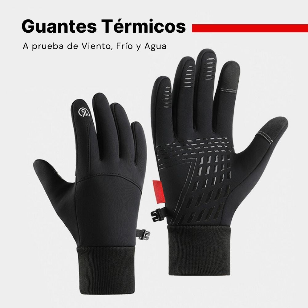 TermoPros® - Guantes Térmicos a prueba de Viento, Frío y Agua (1 Par + 1 GRATIS)