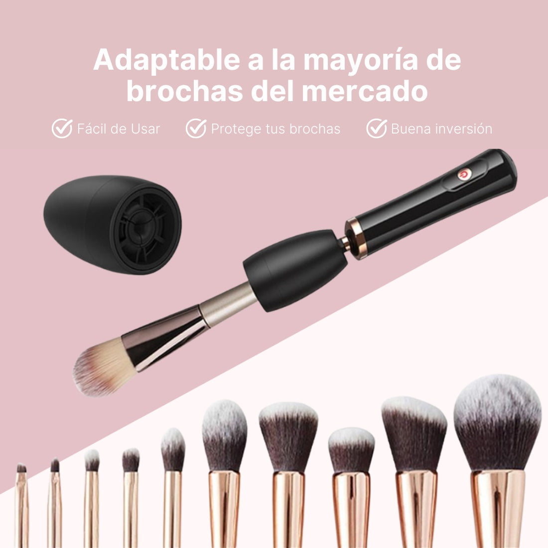 BeClean Makeup® Limpiador de Brochas de Maquillaje