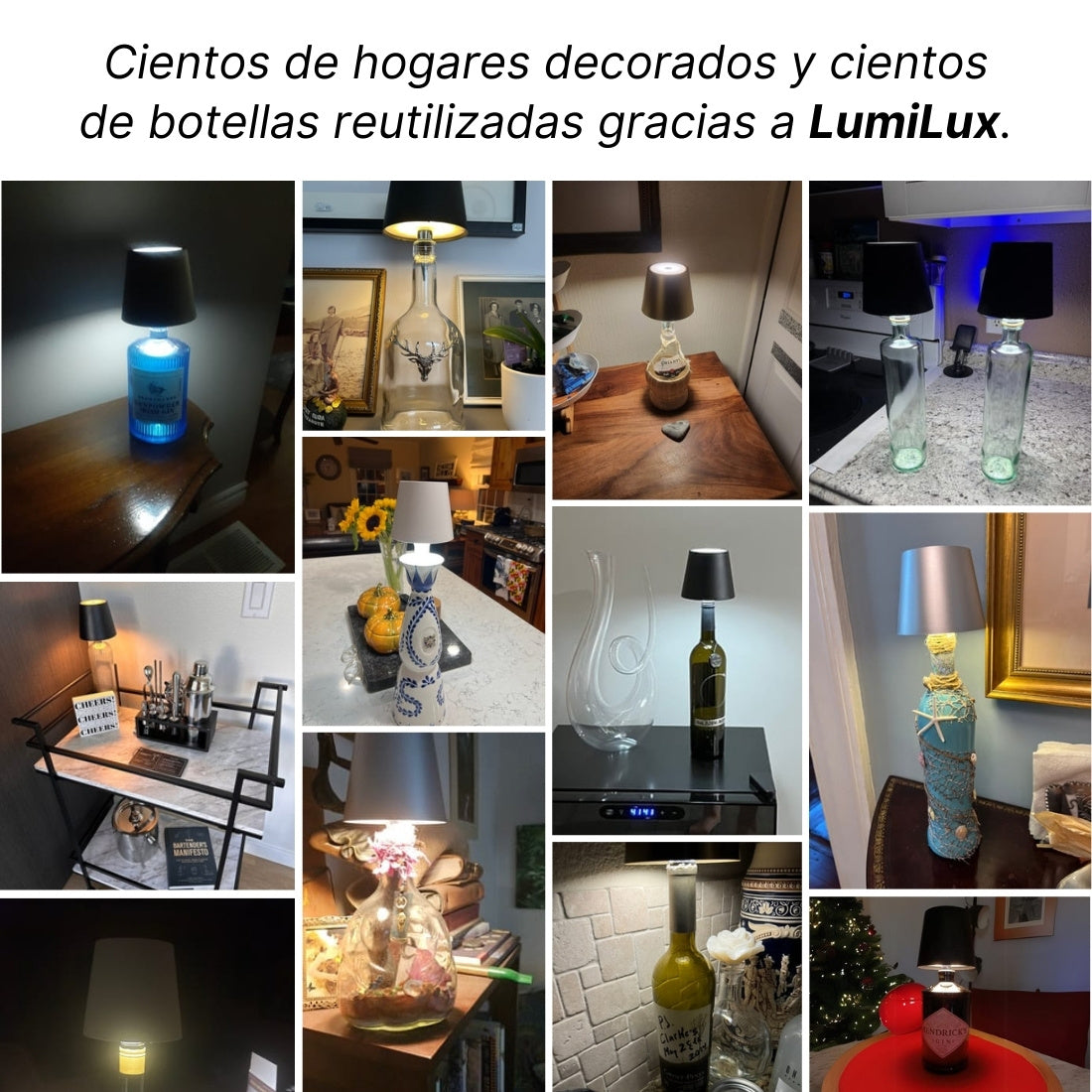 Lumilux® - Convierte Botellas y Jarrones en Hermosas Lámparas