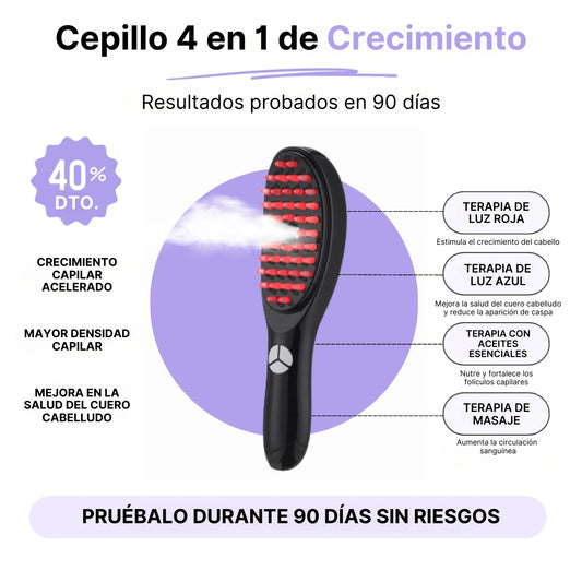 Cepillo 4 en 1 de Crecimiento