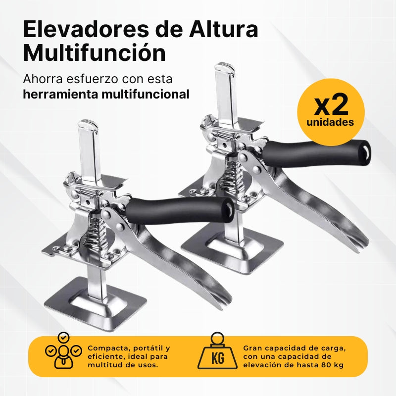 Elevadores de Altura Multifunción Pack de 2 Unidades