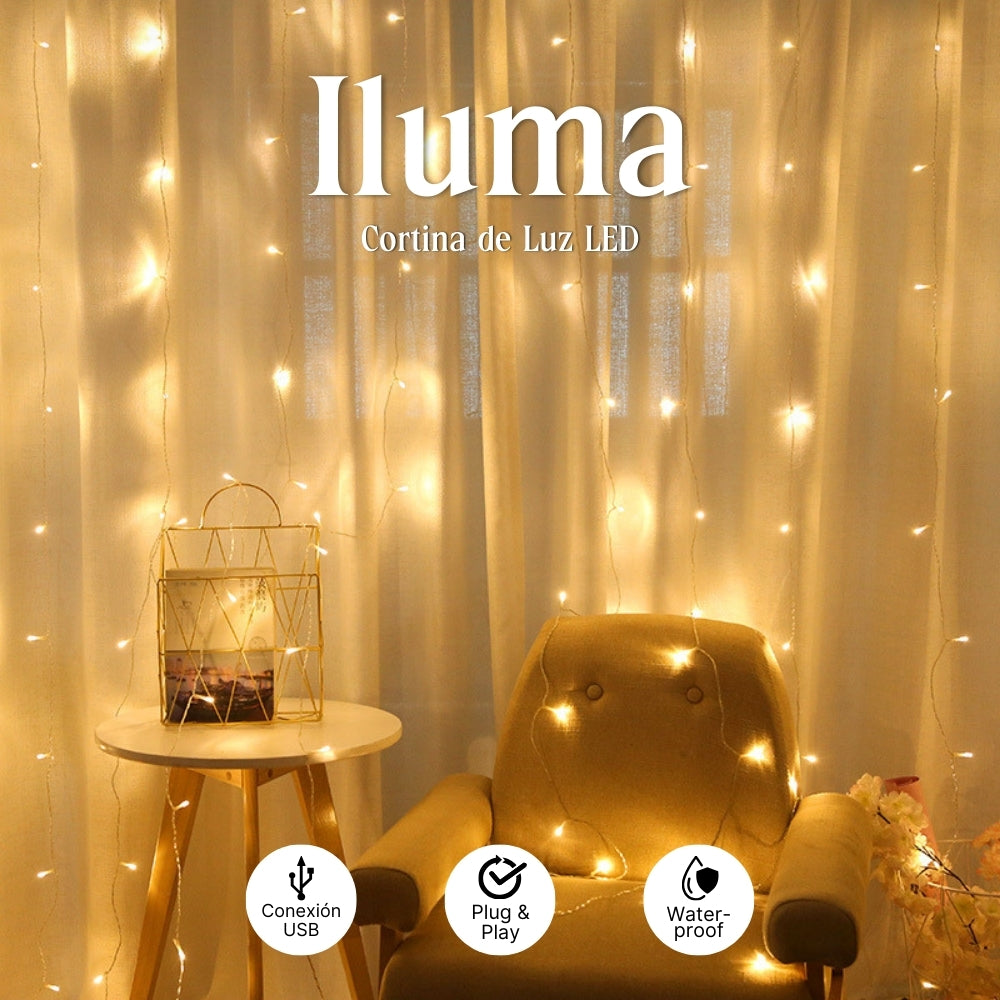 Iluma - Cortina De Luz LED