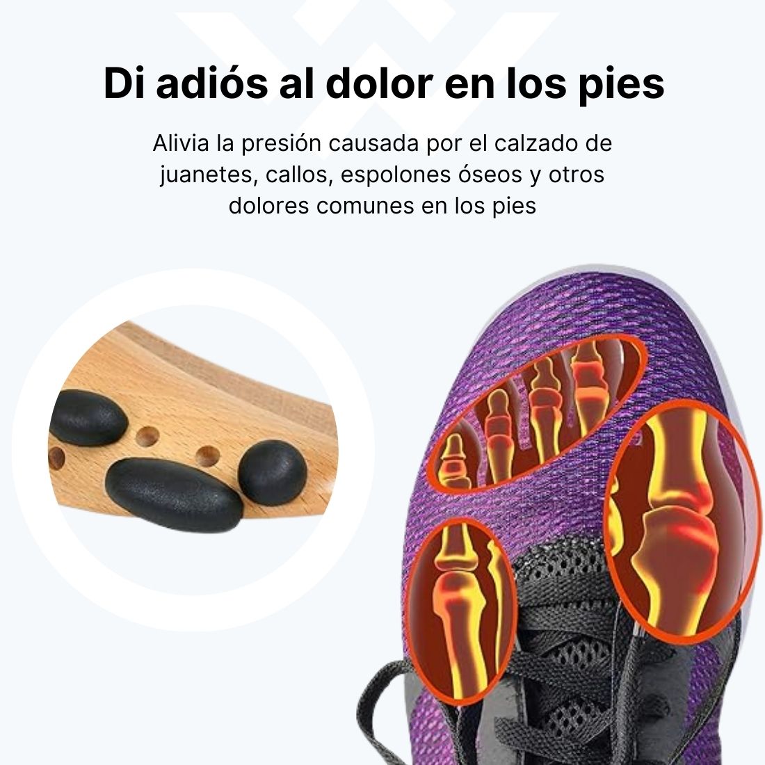 Expansor de Zapatos Pro® Juego de 2 Piezas de Madera Natural