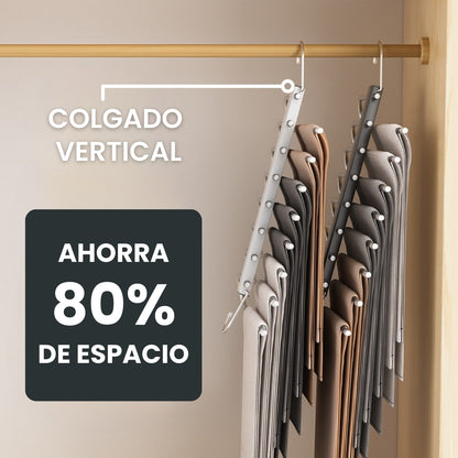 Colgador de Pantalones SmartSpace - Ahorra Espacio En Tus Armarios