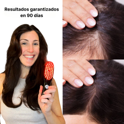 Cepillo de Terapia Capilar 4 en 1 VitaHair® - Estimula, Cuida y Repara Tu Cabello