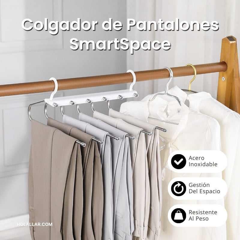 Colgador de Pantalones SmartSpace - Ahorra Espacio En Tus Armarios